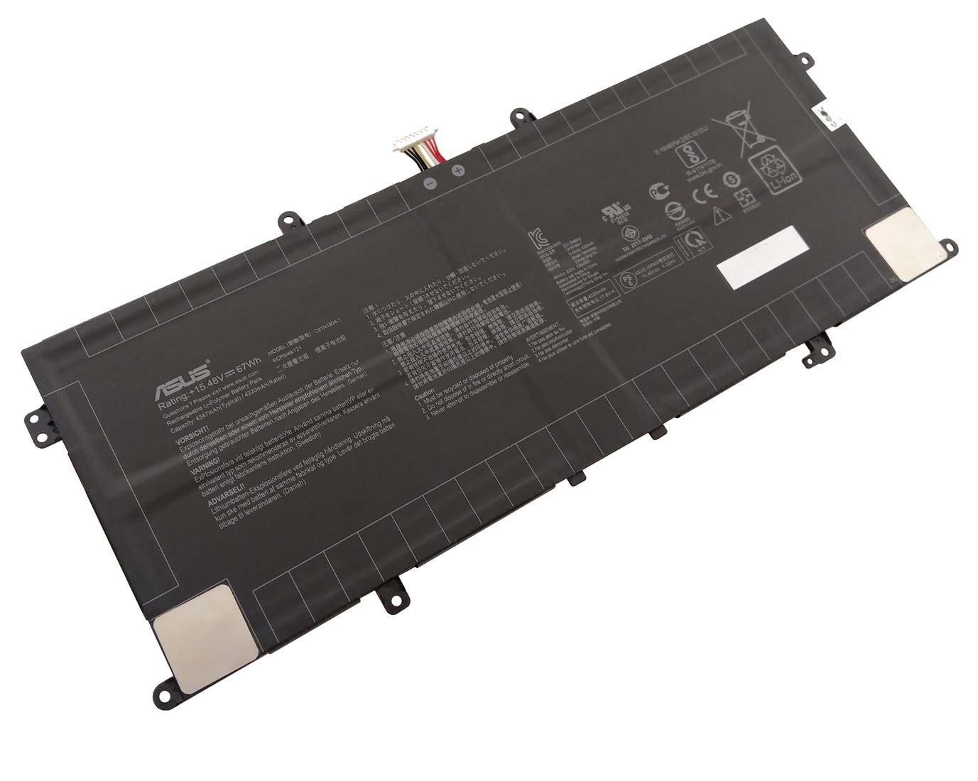 باتری-لپ-تاپ-ایسوس-Asus-ZenBook-UX325-UX425-C41N1904-4 باتری لپ تاپ ایسوس Asus ZenBook UX425 C41N1904 - Image 1