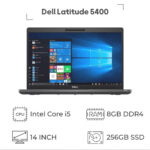 لپ تاپ استوک Dell Latitude 5400 پردازنده i5 نسل 8