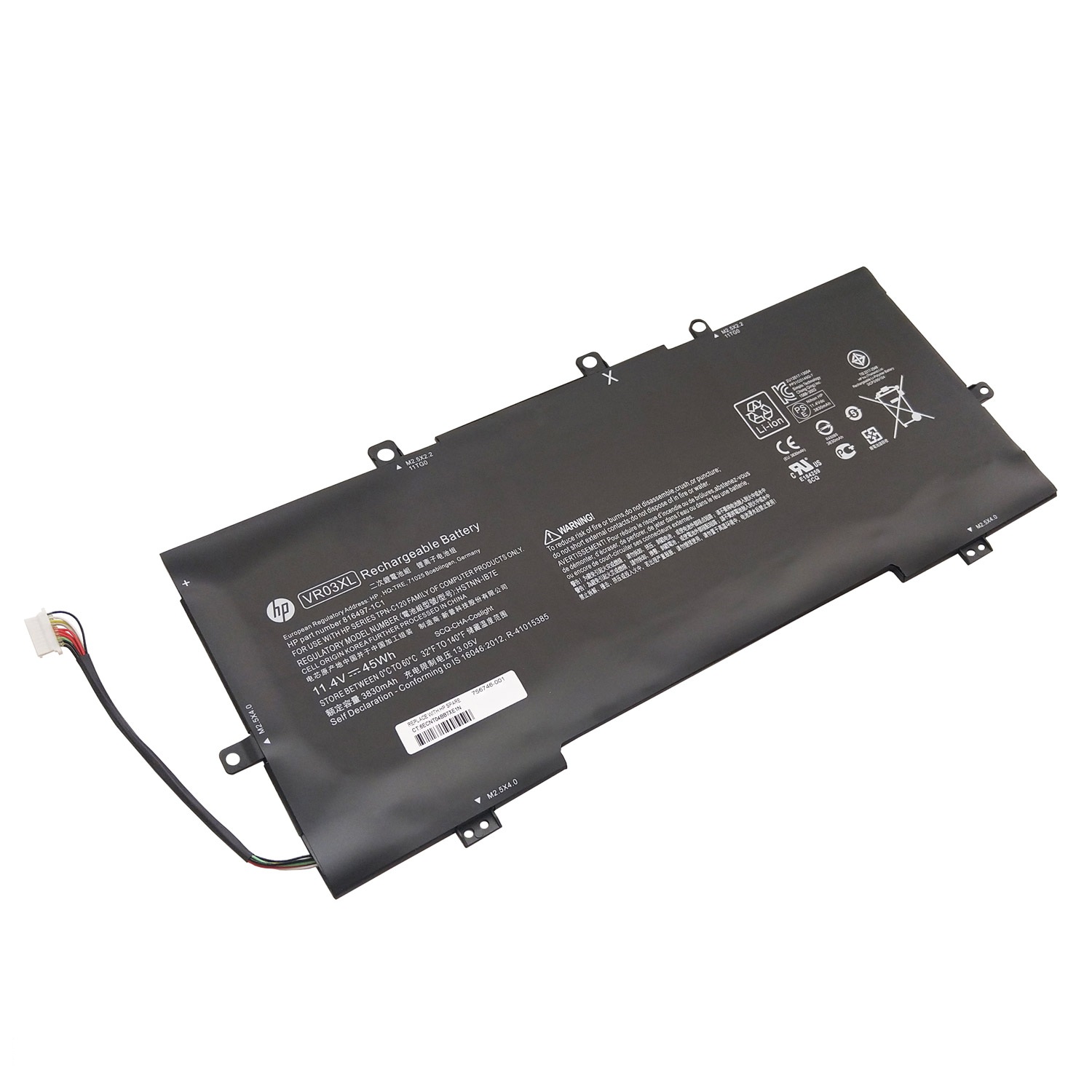 باتری-لپ-تاپ-اچ-پی-HP-Envy-13-VR03XL-4 باتری اورجینال لپ تاپ اچ پی HP Envy 13 VR03XL - تصویر 1